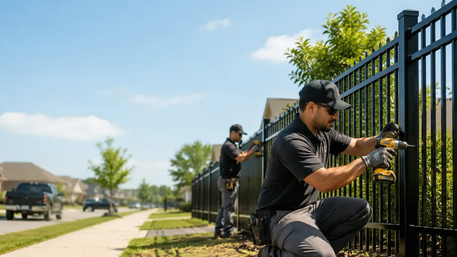 Metal Fence Installation in Foster, KY